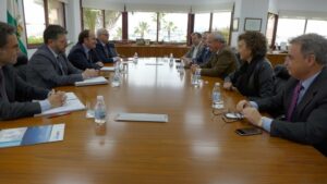 La CEC y Gerardo Landaluce abordan la necesidad de impulsar la Algeciras-Bobadilla
