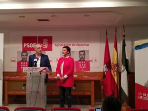 Araujo y Lozano cierran campaña en Algeciras haciendo balance de los 10 meses de gobierno socialista