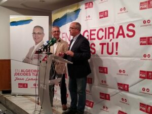 El PSOE de Algeciras celebra la recuperación de la conexión ferroviaria para pasajeros