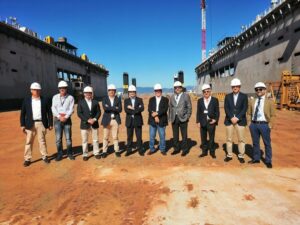 Encuentro de trabajo en CERNAVAL por el dique flotante Crislaube