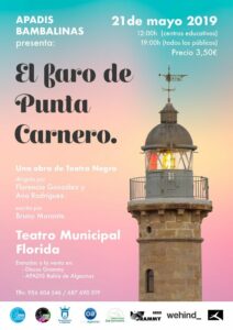 Llega a Algeciras el exitoso espectáculo de teatro negro El Faro de Punta Carnero
