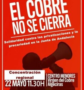 Los trabajadores del Centro de Menores de Algeciras continúan su lucha