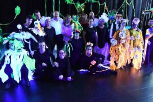 El Florida acoge a la Compañía de Teatro Negro Bambalinas" organizado por Apadis