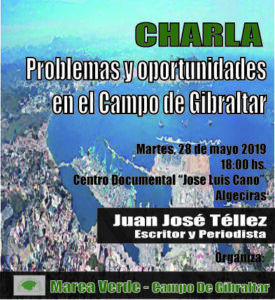 Juan José Téllez abordará en una charla los problemas y oportunidades del Campo de Gibraltar