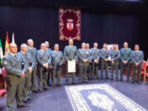 La Guardia Civil recoge la Medalla de Oro de San Roque dedicándola al agente fallecido