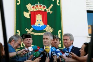 Grande Marlaska: "En la lucha contra el crimen nos jugamos el Estado de Derecho"