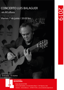 PROGRAMACIÓN de PRIMAVERA ALCULTURA. Semana del 3 al 9 de junio de 2019