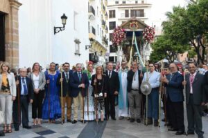 La hermandad del Rocío de Algeciras se despide de La Palma camino de la Aldea