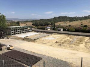 El Ayuntamiento ejecuta la construcción de 288 nuevos nichos en el cementerio de Botafuegos