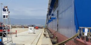 Puesta de largo del nuevo Dique Flotante de Cernaval, construido en el campo de Gibraltar: COMARCA NO TE ESCONDAS