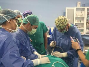 Implementan en Algeciras una técnica novedosa en pacientes con cáncer de laringe