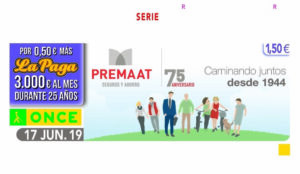 La ONCE reparte 350.000 euros en diez cupones premiados en Algeciras