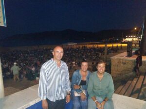 Comienza con éxito el ciclo de Cine de Verano en las playas algecireñas