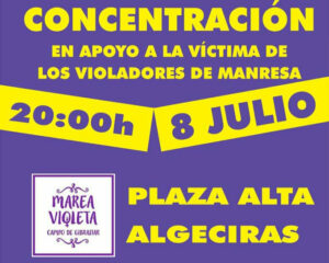 Marea Violeta convoca para este lunes una manifestación contra la manada de Manresa