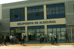El helipuerto de Algeciras cierra 2019 con récords históricos al superar los 37.000 pasajeros