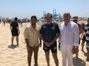 Algeciras celebra su IX Torneo de Rugby-Playa en la playa de El Rinconcillo