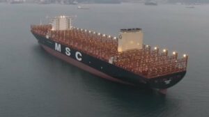 Atraca en Algeciras el 'MSC Gulsun', el mayor buque portacontenedores del mundo