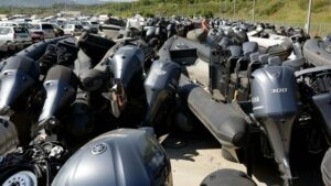 La Guardia Civil agiliza la destrucción de narcolanchas en el depósito de Algeciras