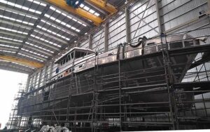 Algeciras contará con el mayor buque de la Guardia Civil, cuya construcción se ultima en Lugo