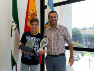 El linense Manuel Damián, ganador del Máster Andalucía de Tenis en categoría Infantil