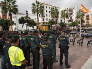 La Plaza Alta, preparada para acoger mañana la celebración del Día del Pilar