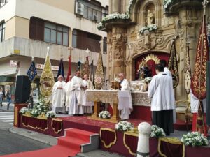 La Virgen de Europa homenajea a su capilla en su 250 aniversario
