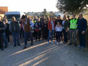 Más de cien personas participan en la II Ruta Romántica de Entremares