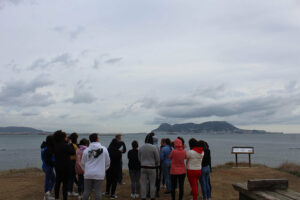 Estudiantes del IES Getares conocen el trabajo esclavo que los presos del franquismo en la comarca