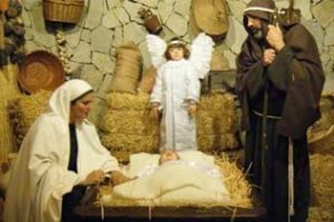 Este año regresa el belén viviente de Pelayo