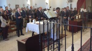 La hermandad del Ecce Homo celebra en Las Colinas el triduo en honor a su titular