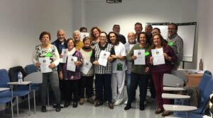 El hospital de La Línea acoge una escuela de pacientes de cuidadores y pacientes ostomizados