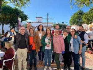 El equipo de gobierno participa en la I Zambombada de la Esperanza en San Isidro