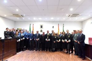 El ex comisario Calleja recibe la Cruz Distinguida de Primera Clase de la Orden de San Raimundo de Peñafort