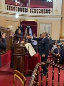 Landaluce toma posesión como Senador por Cádiz en la XIV legislatura