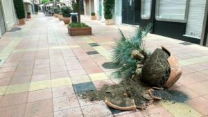 Landaluce manda un mensaje al vandalismo: "quien realice un acto vandálico, lo terminará pagando"