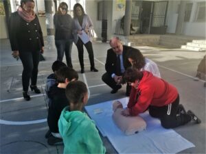 Más de 1.500 escolares recibirán formación en primeros auxilios gracias a la oferta educativa