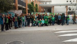 Marea Verde respalda las movilizaciones del IES El Getares por un profesor de Pedagogía Terapéutica