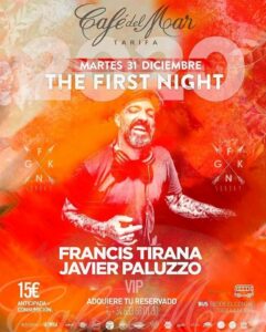 Café  del Mar contará con Francis Tirana y Javier Paluzzo en la fiesta de fin de año