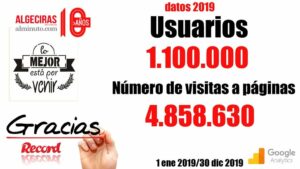 Gracias Algeciras, eres nuestra razón de existir