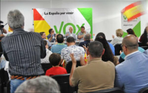 Vox cierra su campaña en Algeciras con un mitin en Nexus