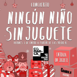 Comarca No Te Escondas: Los músicos de la zona en concierto hoy a cambio de juguetes