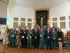 Castellar levanta un monolito para conmemorar el 175 aniversario de la Guardia Civil
