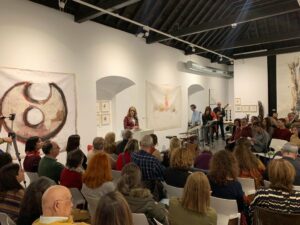 El mundo de la poesía rinde homenaje a la artista algecireña Blanca Orozco