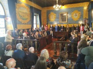 Landaluce recibe a los responsables de las hermandades y asociaciones rocieras de la provincia y Ceuta