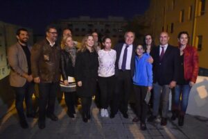 La Junta pone en funcionamiento la nueva iluminación de la plaza del Rosario, en Algeciras
