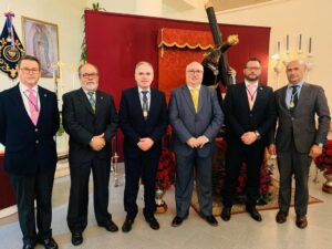 Romaguera pronuncia la exaltación del Santísimo Cristo de Las Tres Caídas