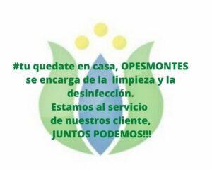 OPESMONTES pone en marcha medidas de prevención frente al Covid-19