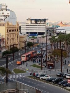 Los más de 200 marroquíes llegados hasta Algeciras regresan a Italia