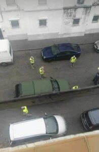 El Ejército se despliega en Algeciras