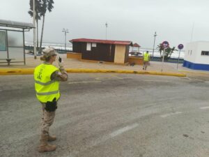 La Infantería Marina despliega patrullas en Castellar, La Línea, Jimena y Tesorillo
